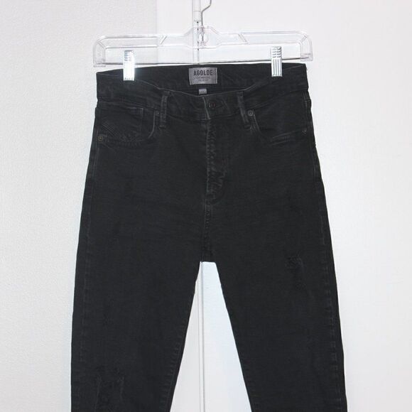 AGOLDE Sophie High Rise Skinny Crop in Harlow Destructed Size 27 - Picture 4 of 16